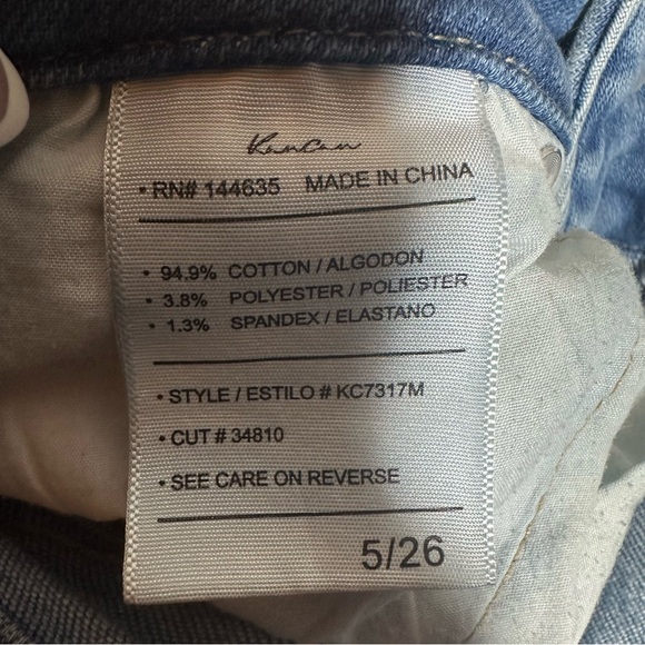 Kancan Women's Distressed Ankle Jeans Raw Hem Size 26/5 - Picture 9 of 12